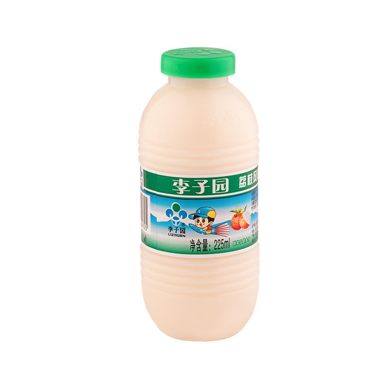 荔枝风味乳饮料，单瓶净含量225ml